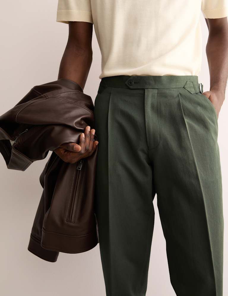  Yeşil Klasik Pantolon