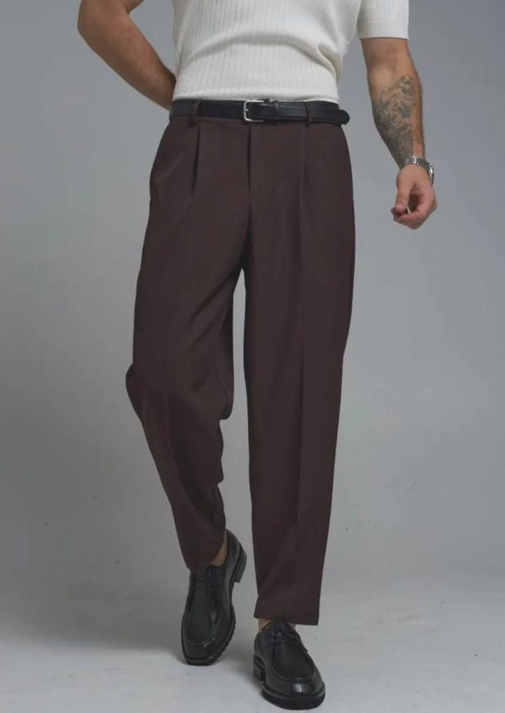 Kahverengi Klasik Pantolon
